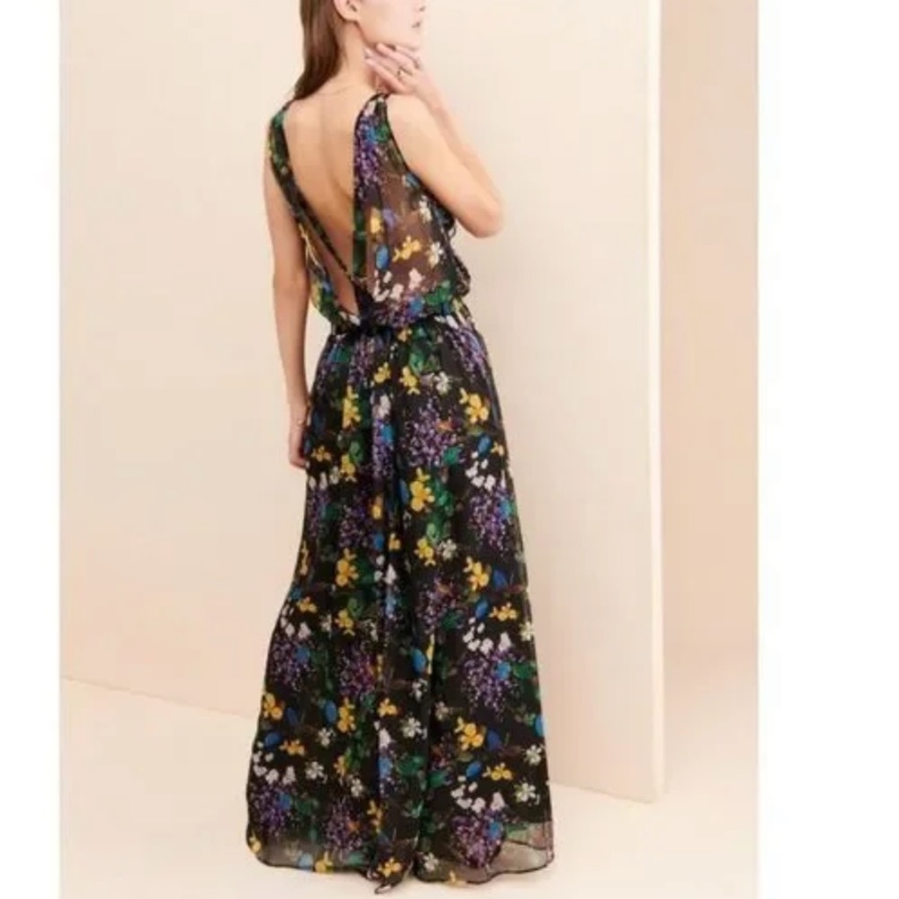 Anthro Eywasouls vintage style floral gown
